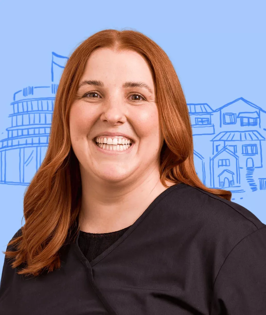 Gentle Dental oral health therapist staff photo of Olive Kennedy