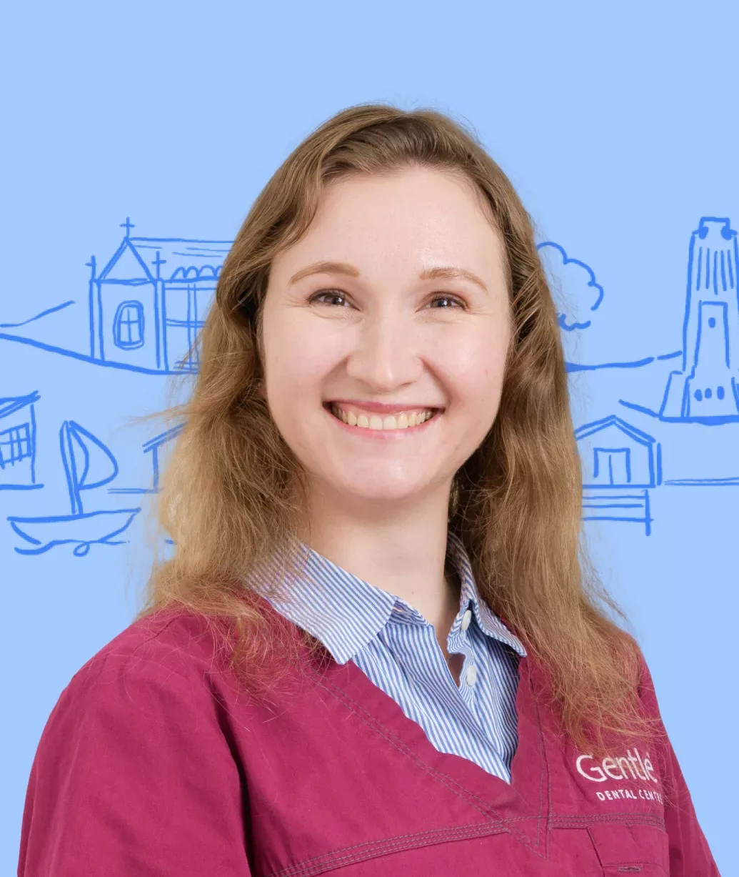 Gentle Dental oral health therapist staff photo of Kate Toropova